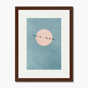 Wildwood Curve Sun Wall Art Print — gallery image 1