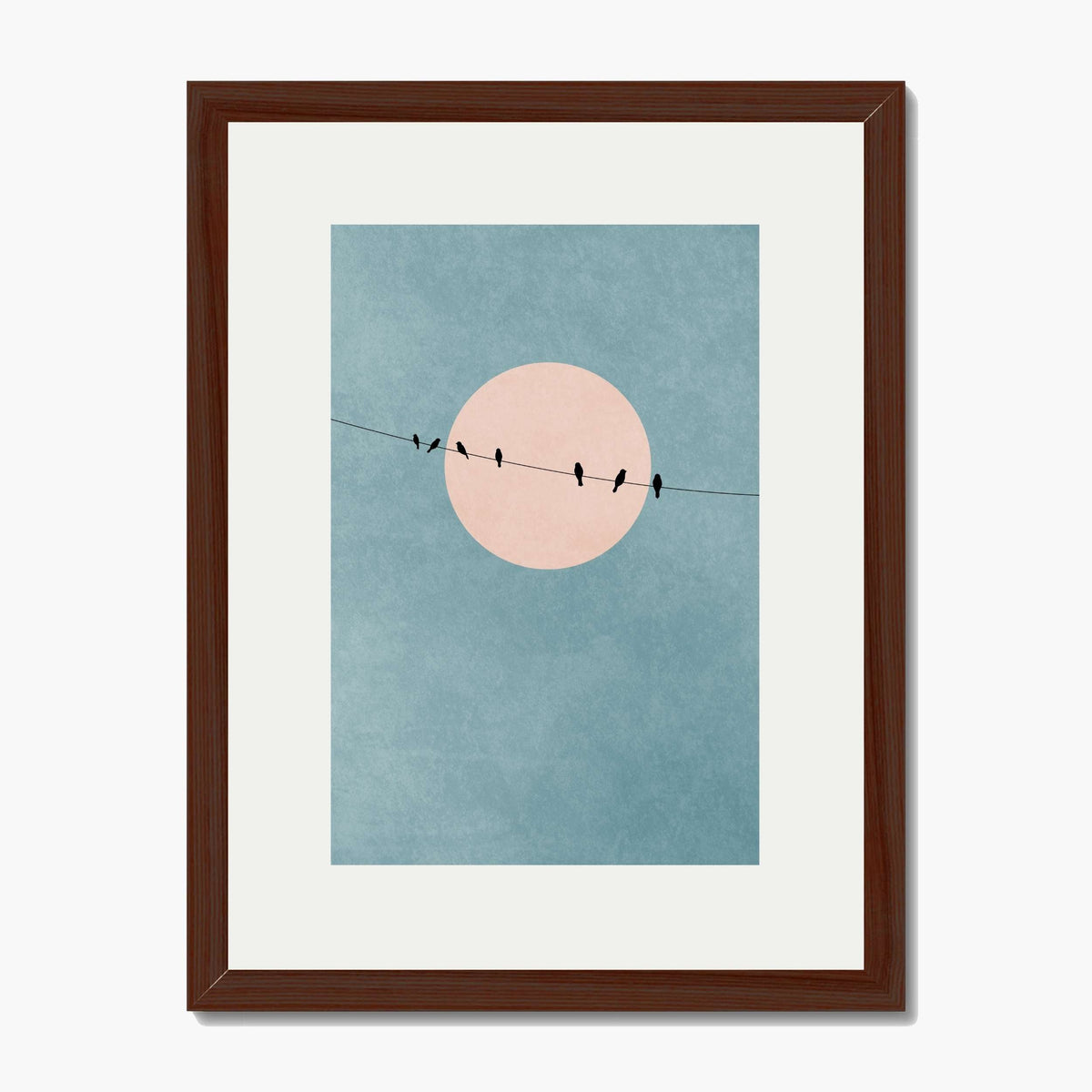 Wildwood Curve Sun Wall Art Print — gallery image 1