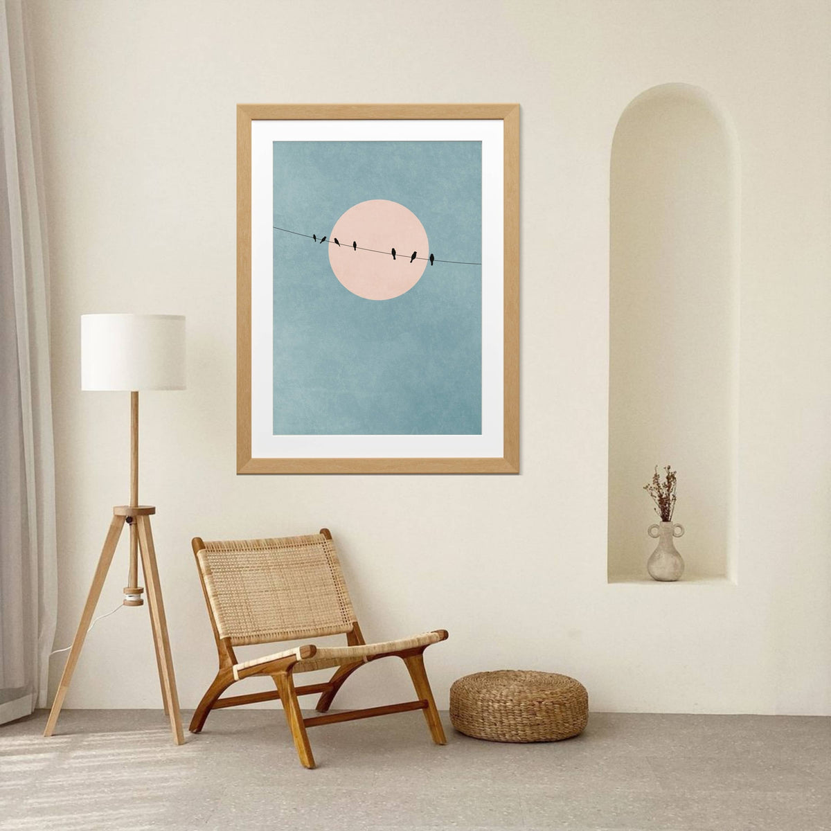 Wildwood Curve Sun Wall Art Print — gallery image 10