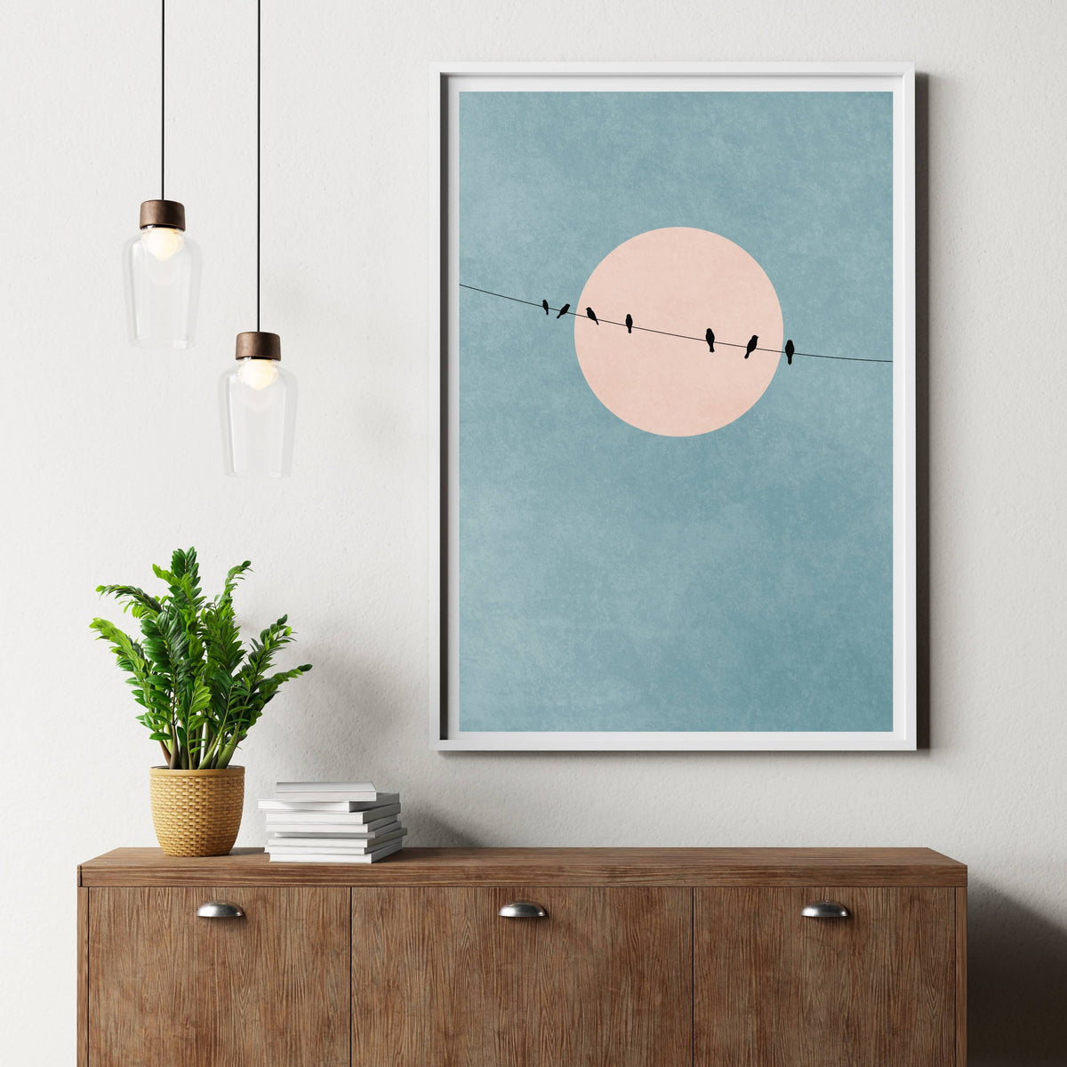 Wildwood Curve Sun Wall Art Print — gallery image 4