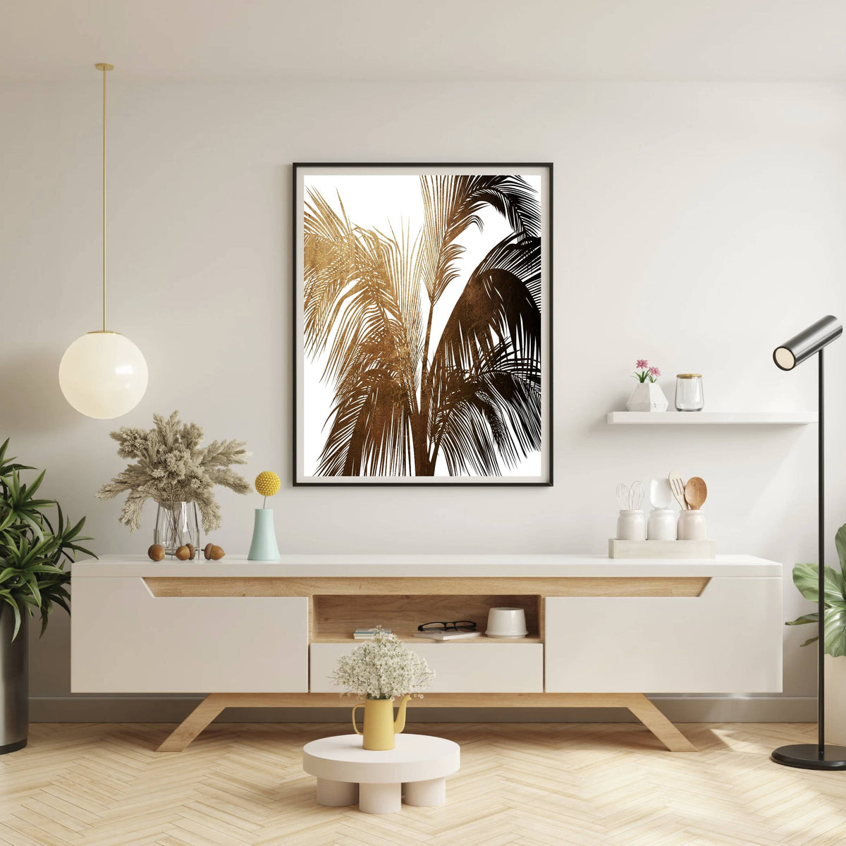 Eastmere Curve Botanical Wall Art Print — gallery image 5