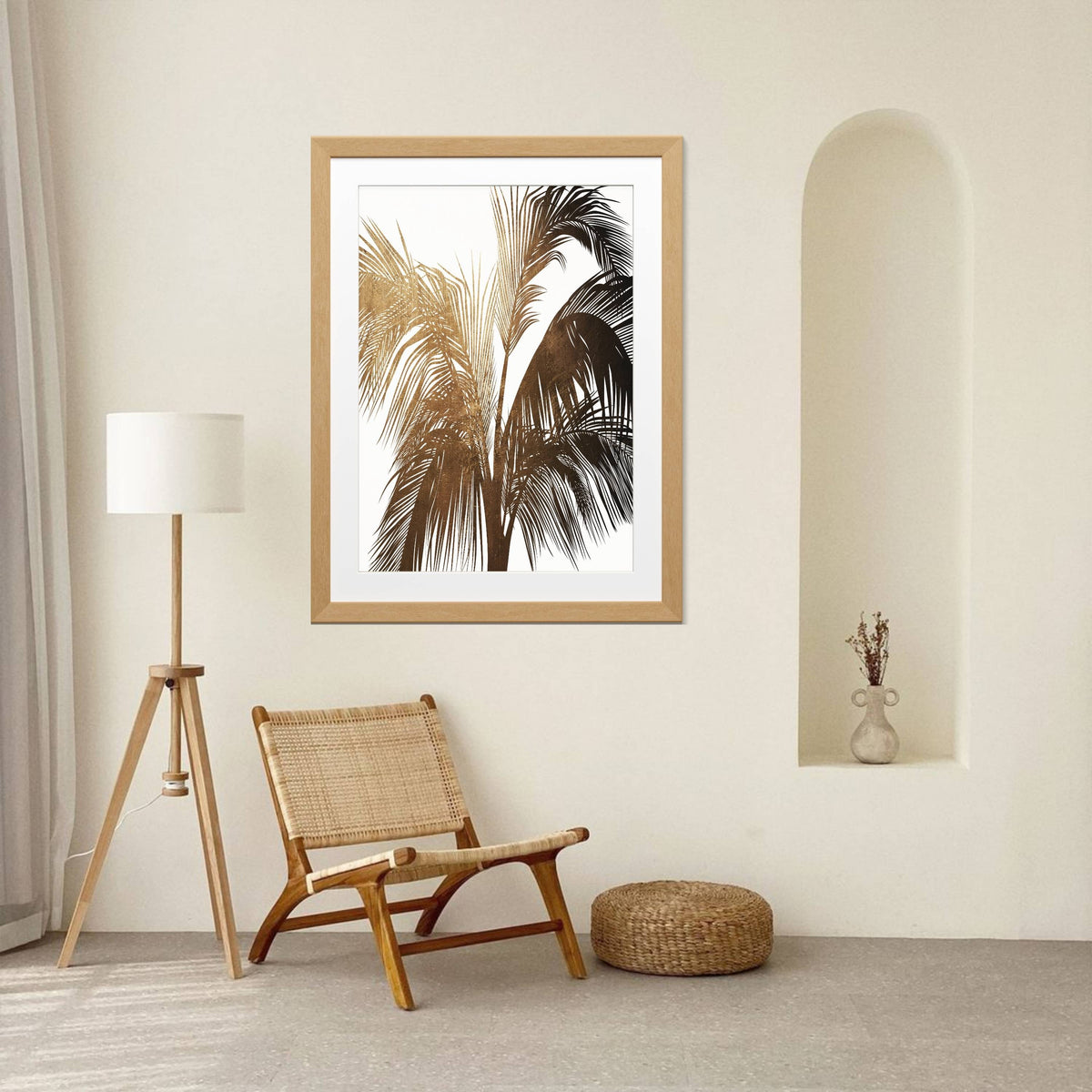 Eastmere Curve Botanical Wall Art Print — gallery image 10