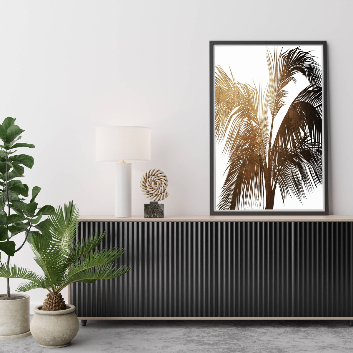 Eastmere Curve Botanical Wall Art Print — gallery image 15