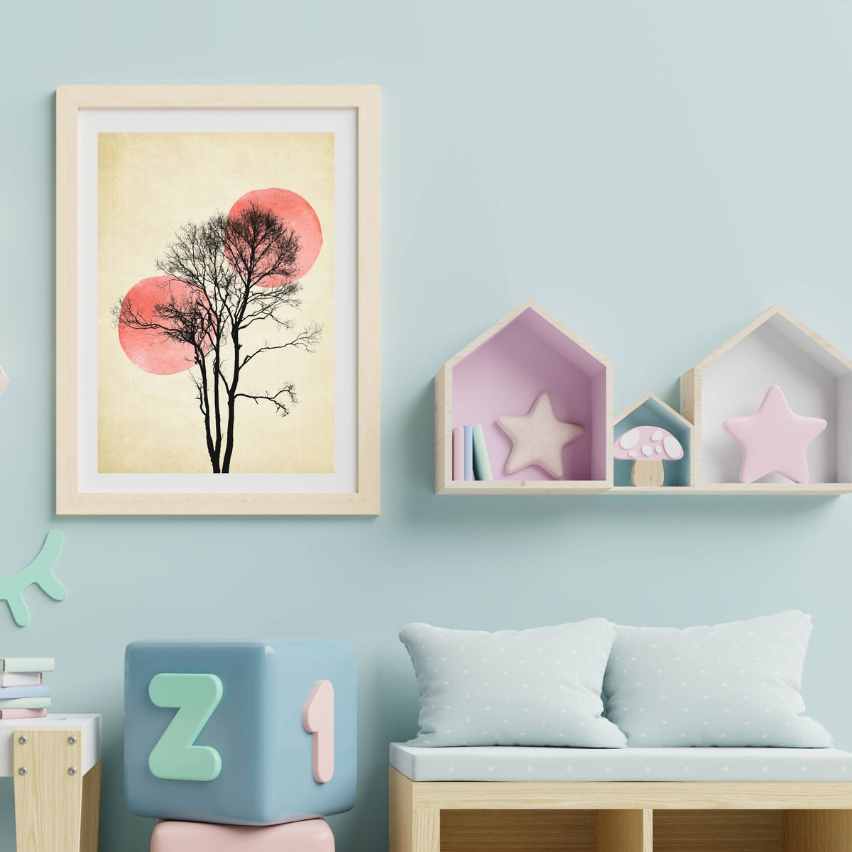Highwood Curve Sun Wall Art Print — gallery image 18