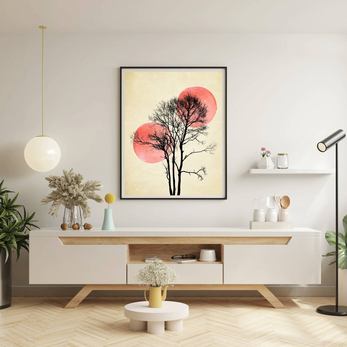 Highwood Curve Sun Wall Art Print — gallery image 14