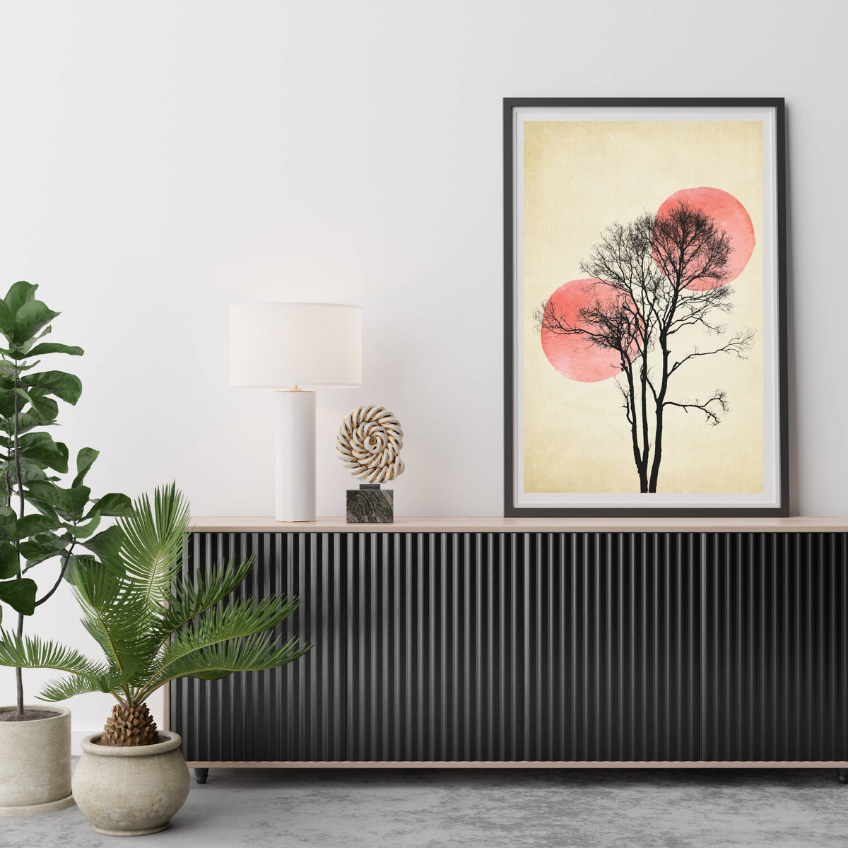 Highwood Curve Sun Wall Art Print — gallery image 3