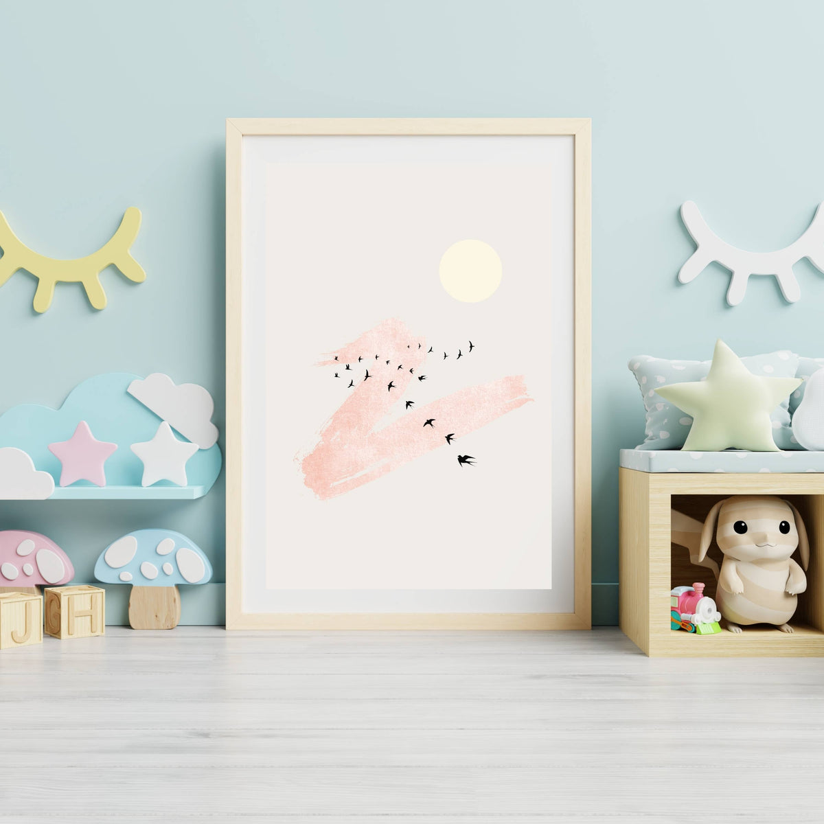 Westcott Curve Bird Wall Art Print — gallery image 17