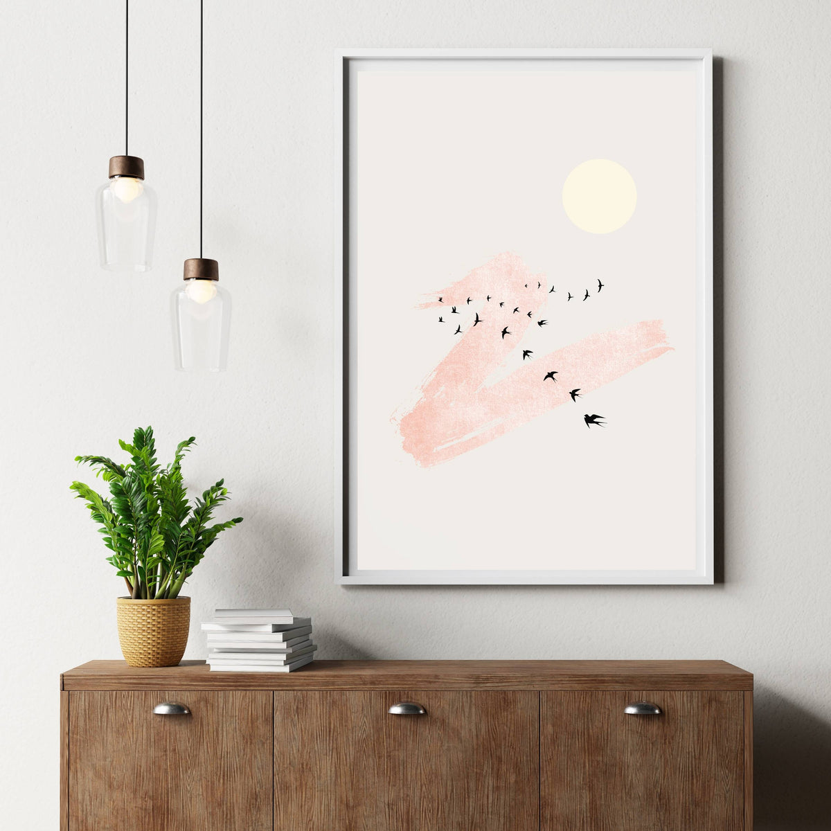 Westcott Curve Bird Wall Art Print — gallery image 2