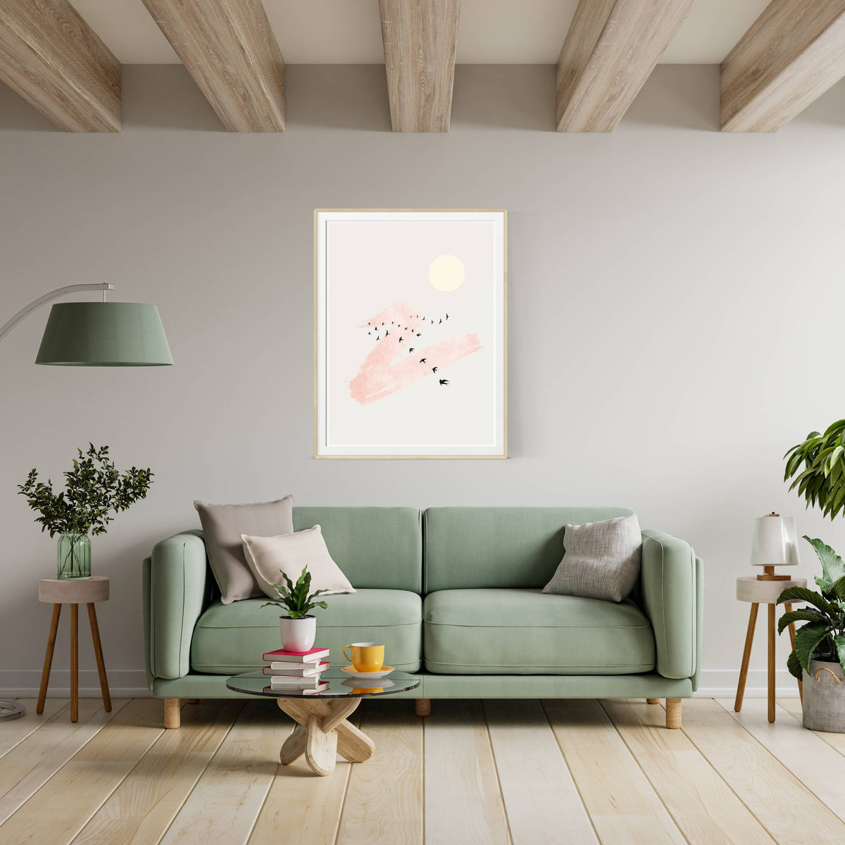 Westcott Curve Bird Wall Art Print — gallery image 16