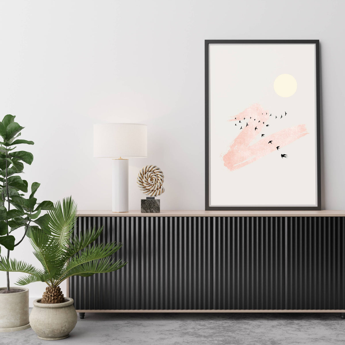 Westcott Curve Bird Wall Art Print — gallery image 6