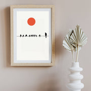 Alderwood Curve Bird Wall Art Print — gallery image 2