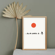 Alderwood Curve Bird Wall Art Print — gallery image 7