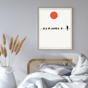 Alderwood Curve Bird Wall Art Print — gallery image 12
