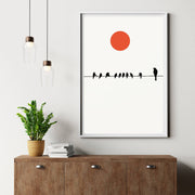 Alderwood Curve Bird Wall Art Print — gallery image 8