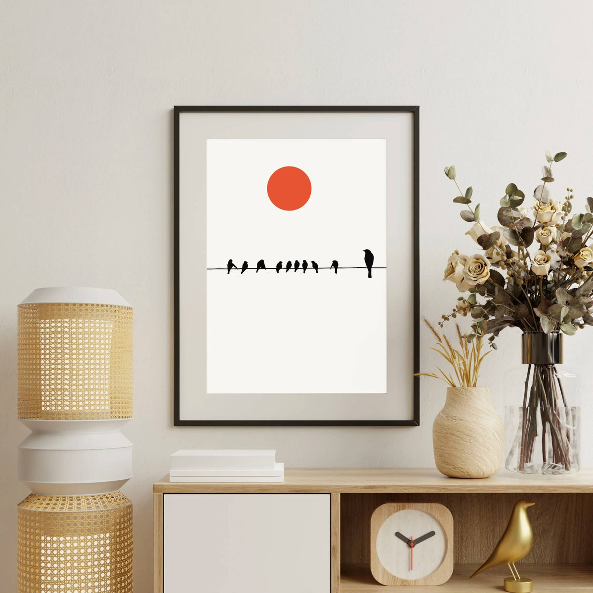 Alderwood Curve Bird Wall Art Print — gallery image 9