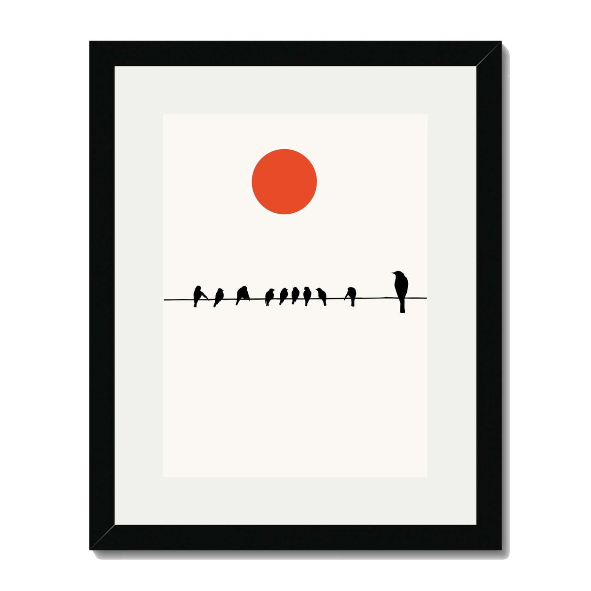 Alderwood Curve Bird Wall Art Print — gallery image 21