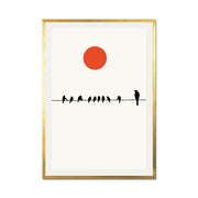 Alderwood Curve Bird Wall Art Print — gallery image 42