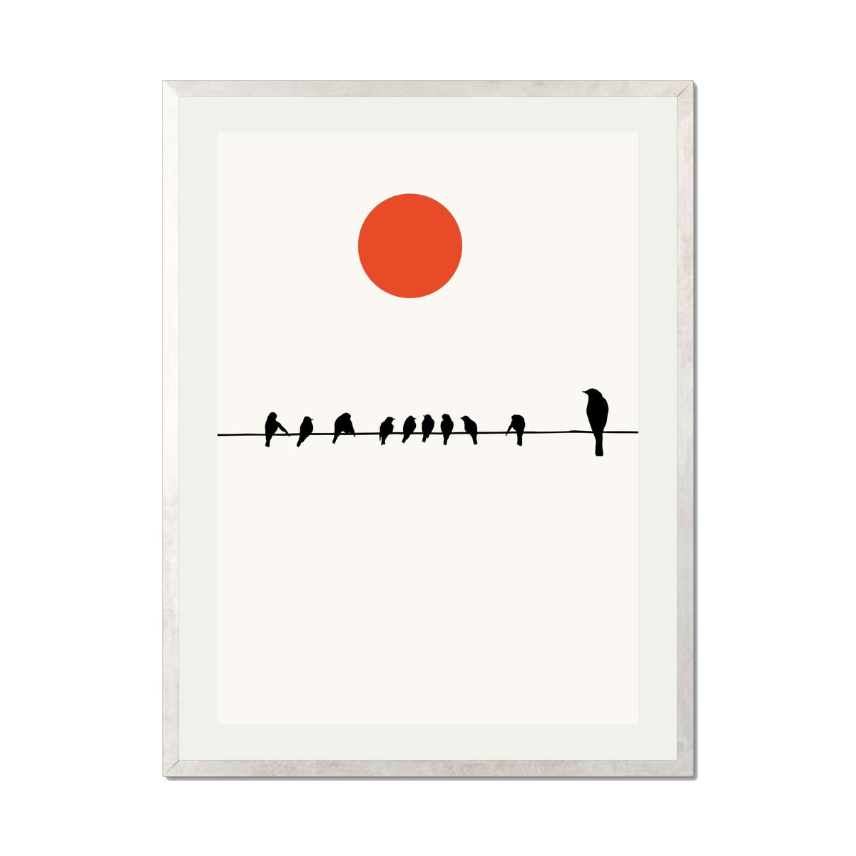 Alderwood Curve Bird Wall Art Print — gallery image 59