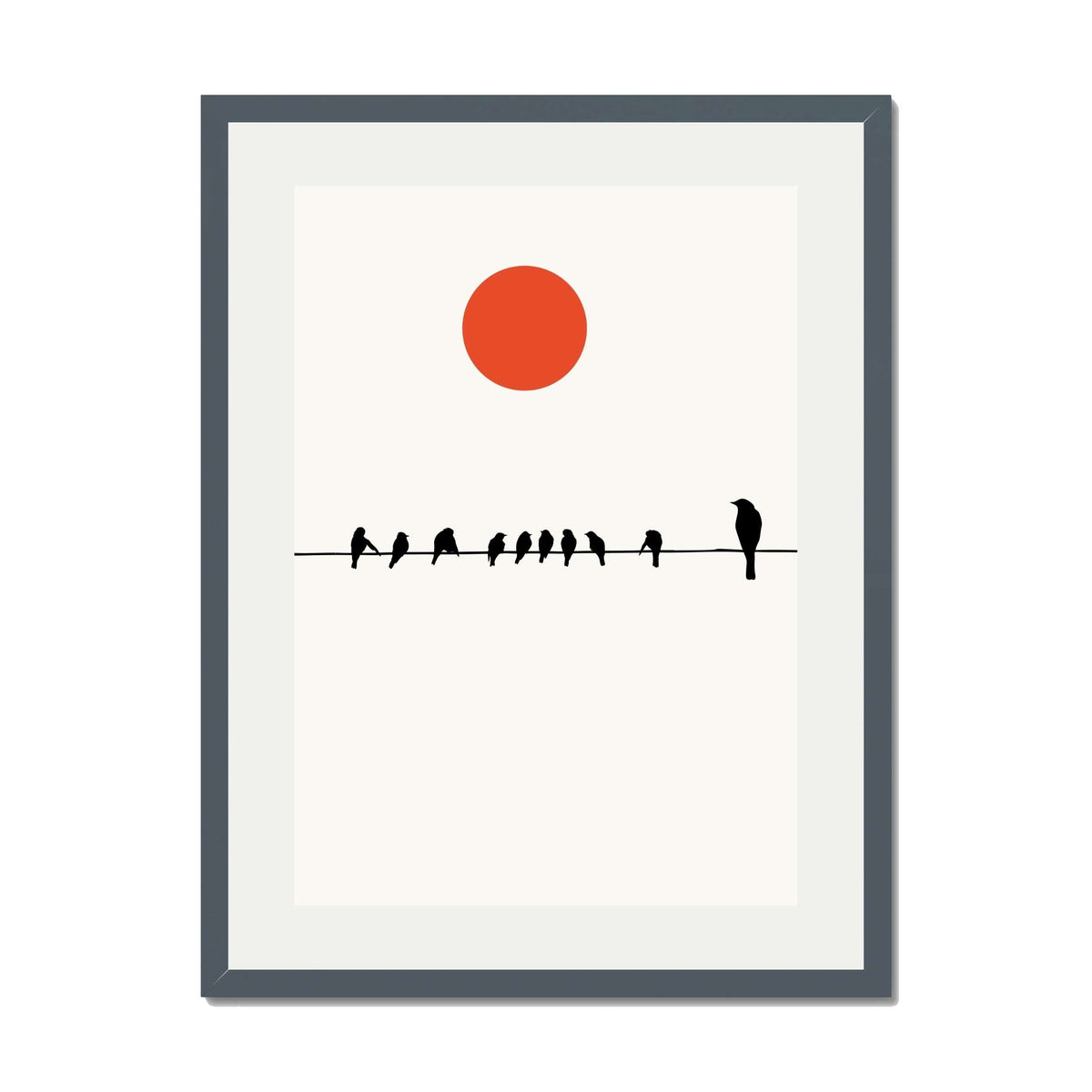 Alderwood Curve Bird Wall Art Print — gallery image 35