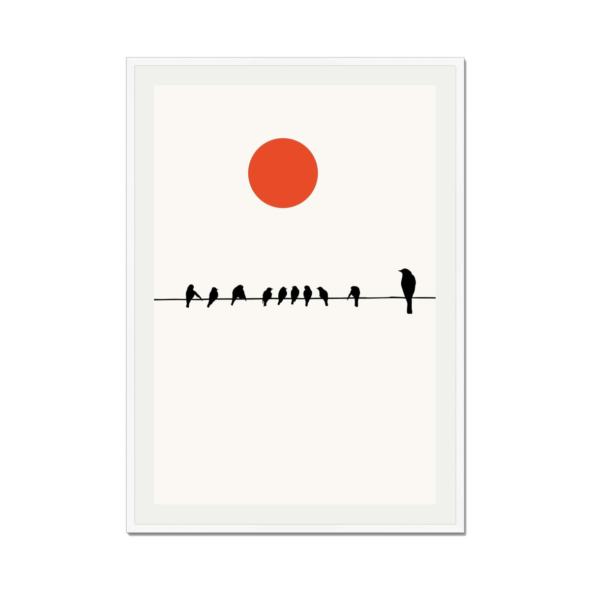 Alderwood Curve Bird Wall Art Print — gallery image 66