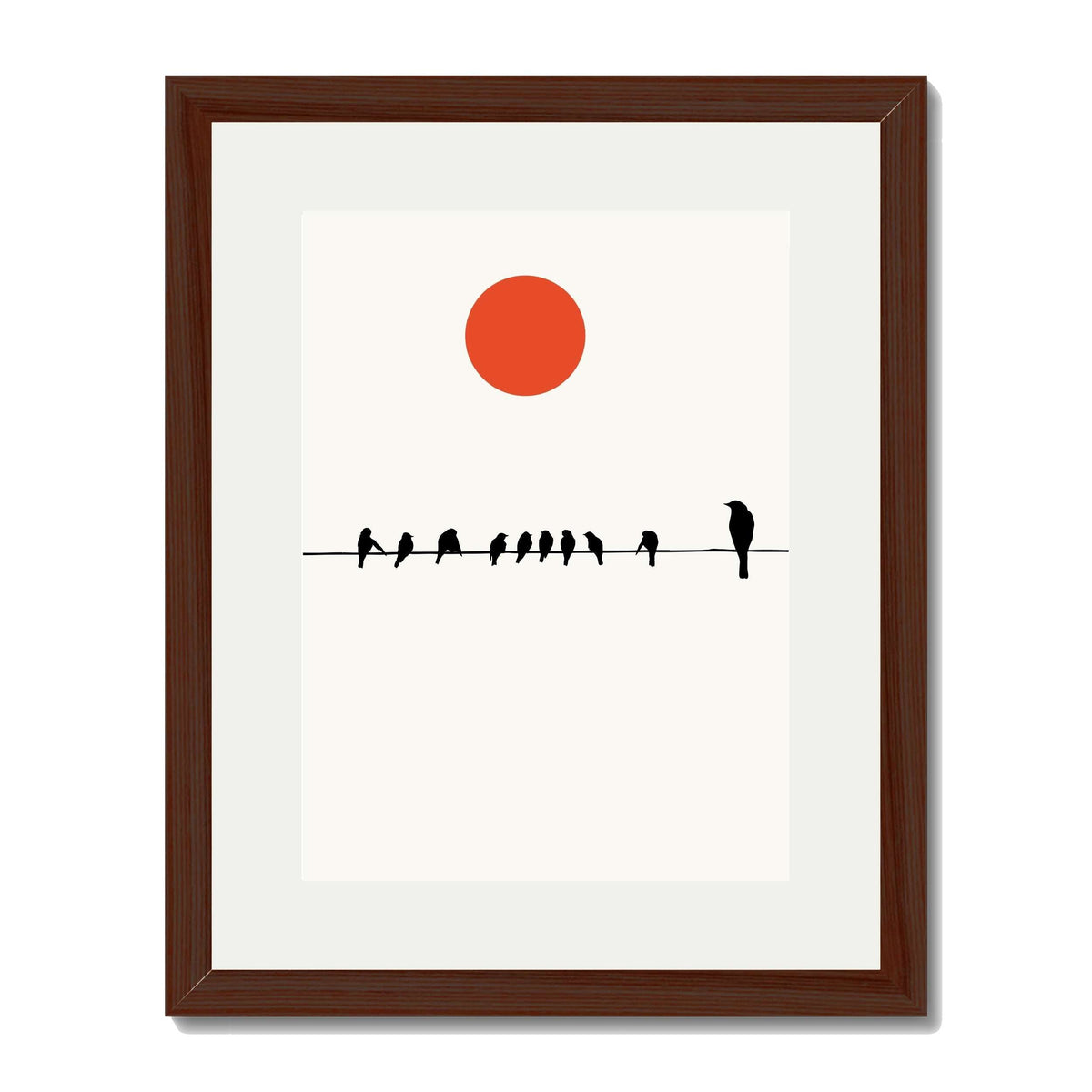 Alderwood Curve Bird Wall Art Print — gallery image 27
