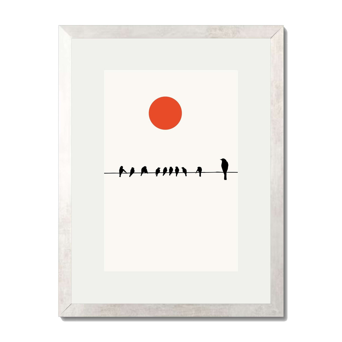 Alderwood Curve Bird Wall Art Print — gallery image 57