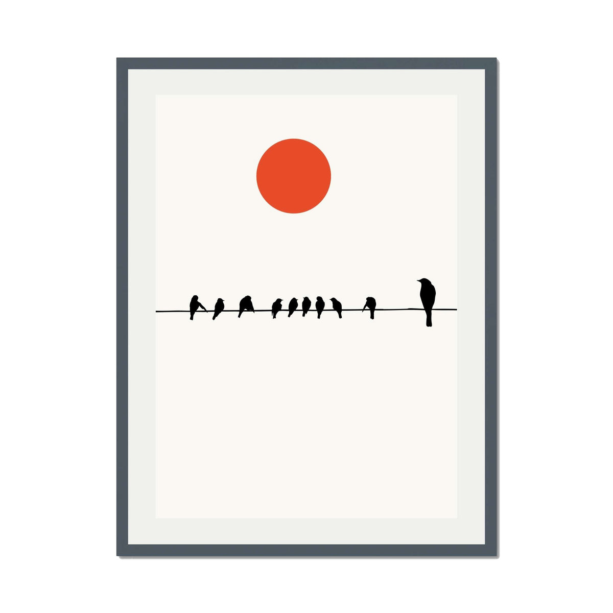 Alderwood Curve Bird Wall Art Print — gallery image 36