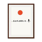 Alderwood Curve Bird Wall Art Print — gallery image 29