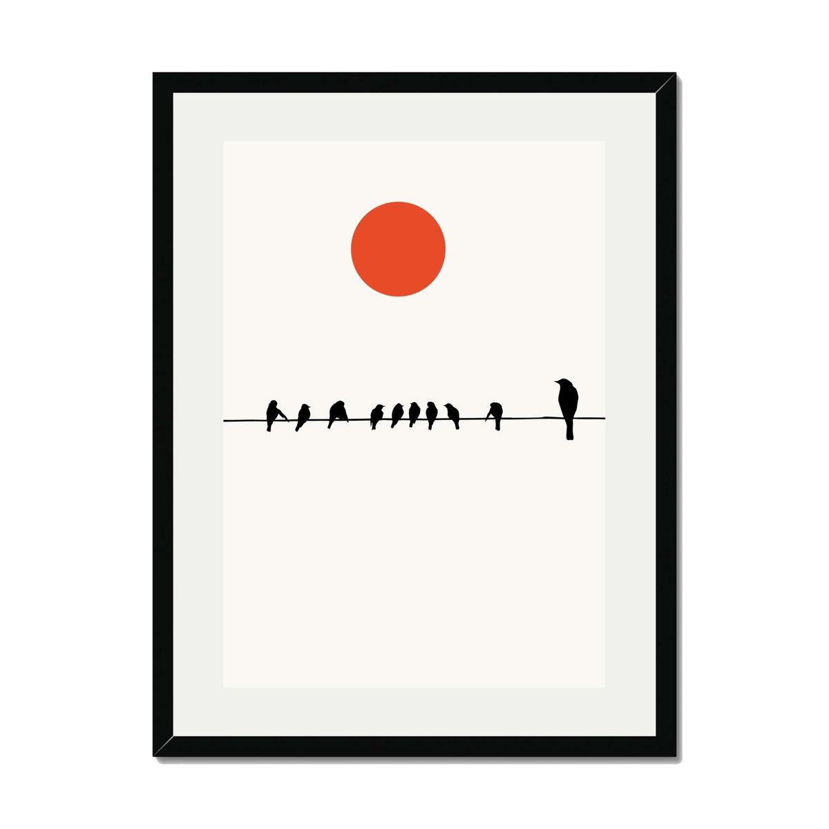 Alderwood Curve Bird Wall Art Print — gallery image 23