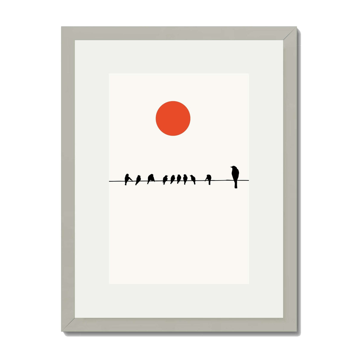 Alderwood Curve Bird Wall Art Print — gallery image 45
