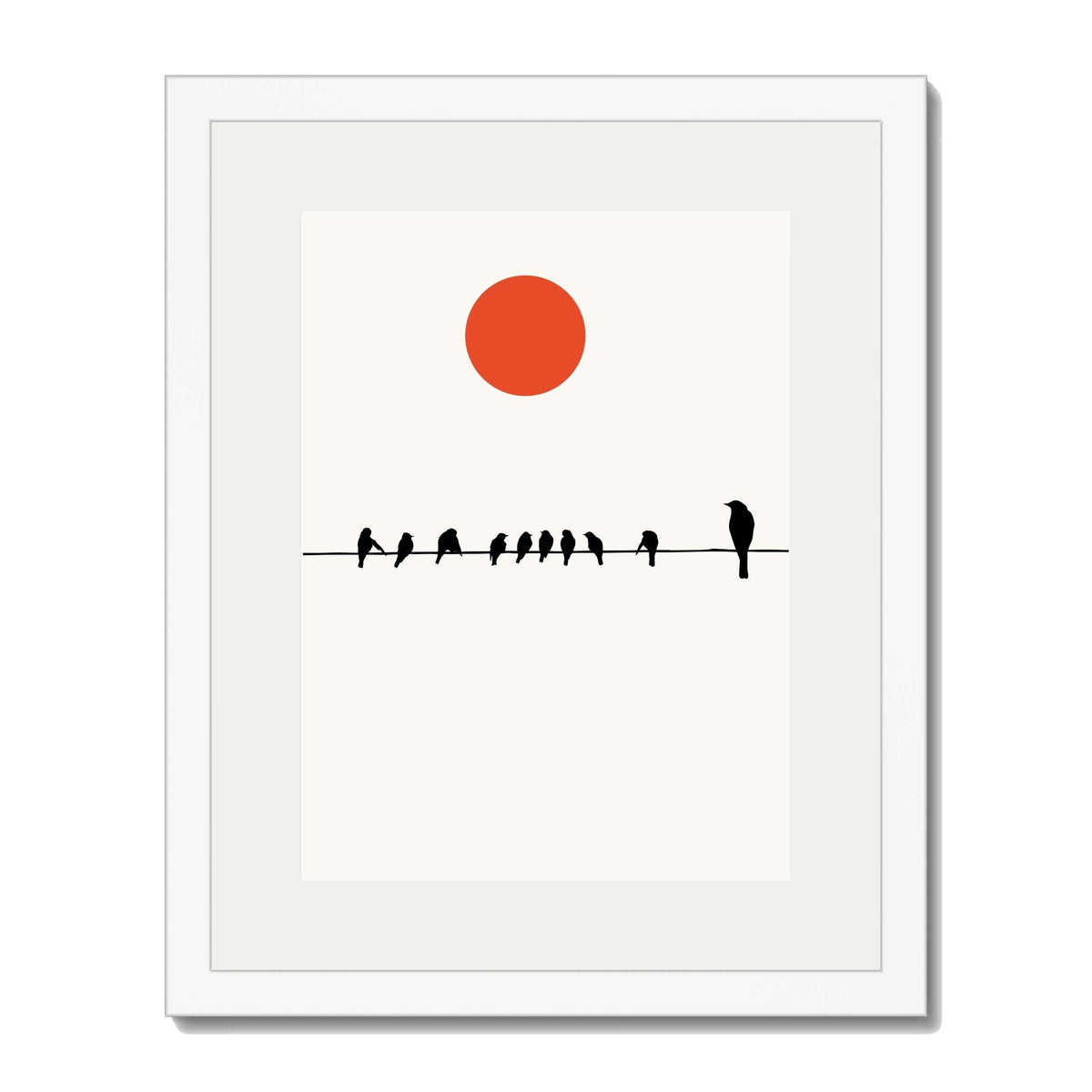 Alderwood Curve Bird Wall Art Print — gallery image 62