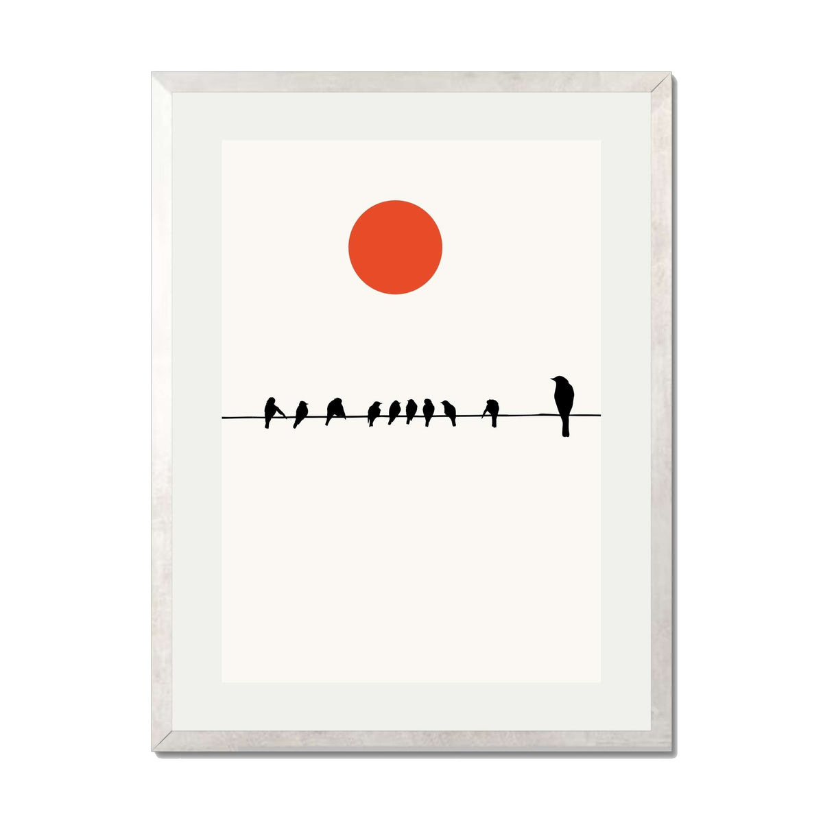 Alderwood Curve Bird Wall Art Print — gallery image 58