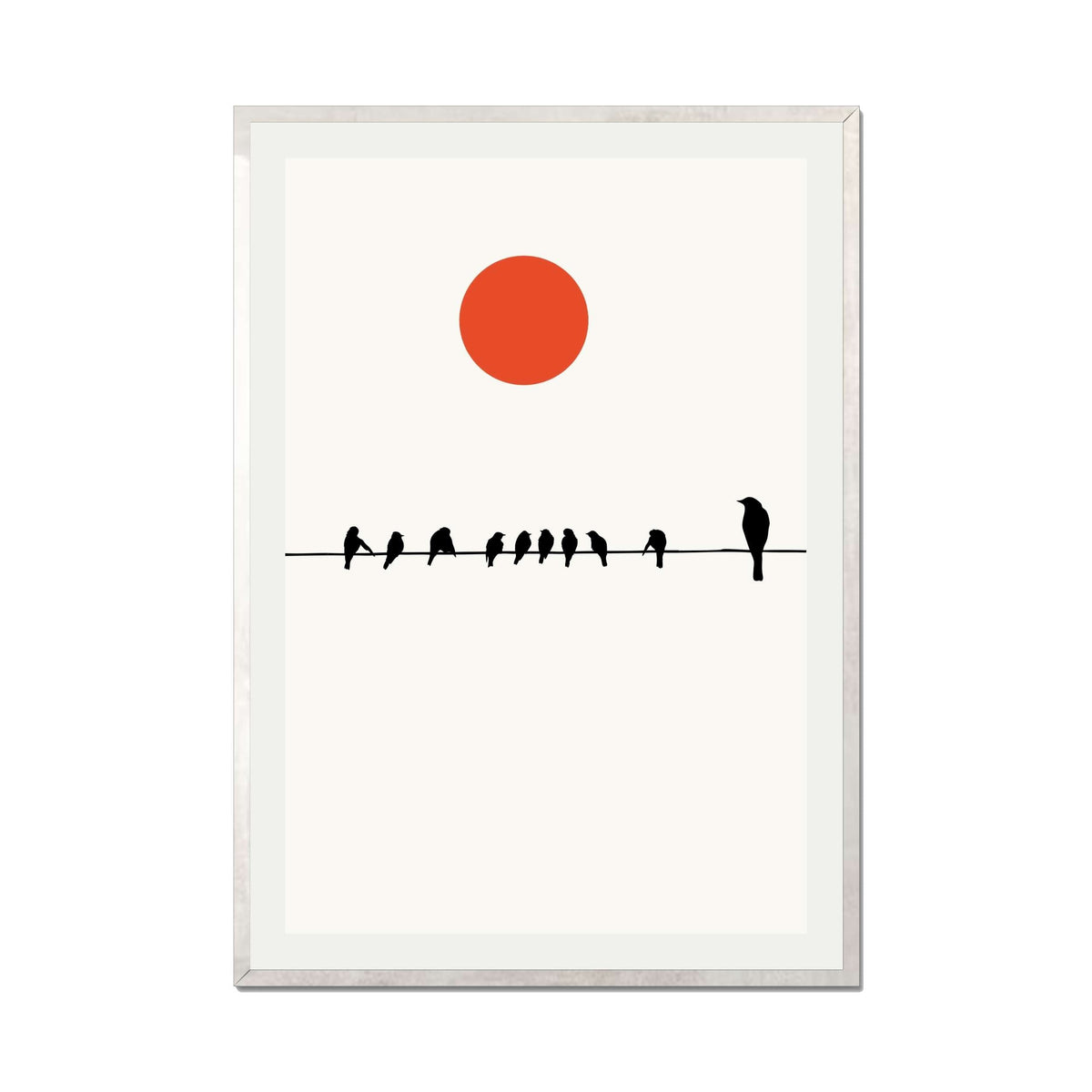 Alderwood Curve Bird Wall Art Print — gallery image 60