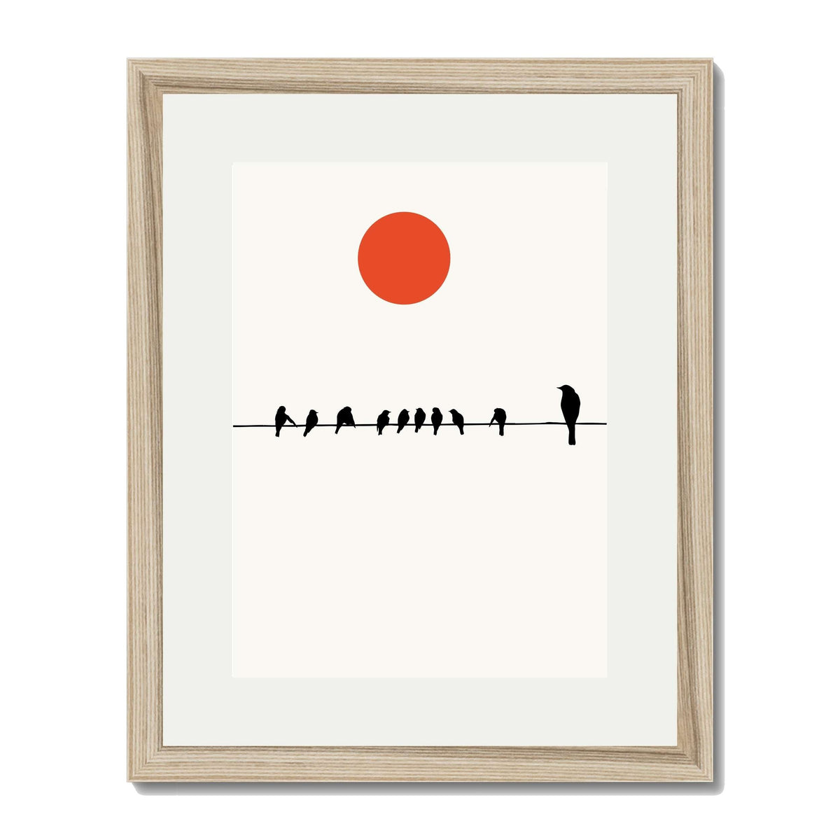 Alderwood Curve Bird Wall Art Print — gallery image 50