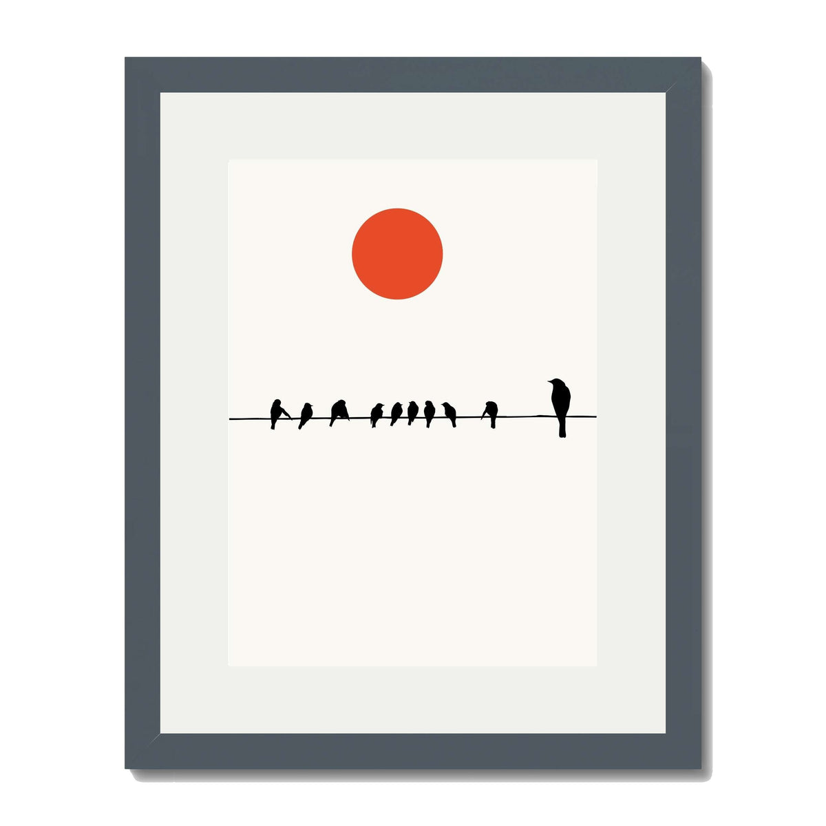 Alderwood Curve Bird Wall Art Print — gallery image 33