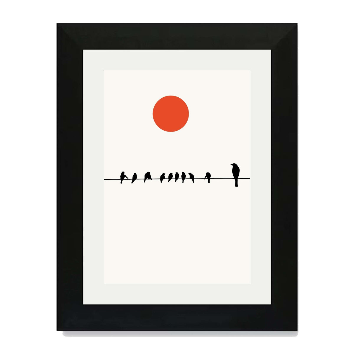 Alderwood Curve Bird Wall Art Print — gallery image 20