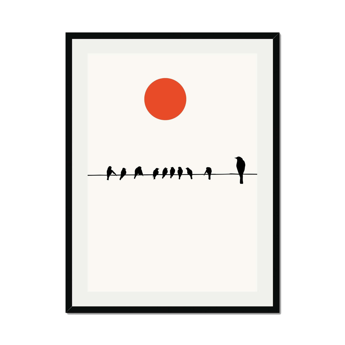 Alderwood Curve Bird Wall Art Print — gallery image 24
