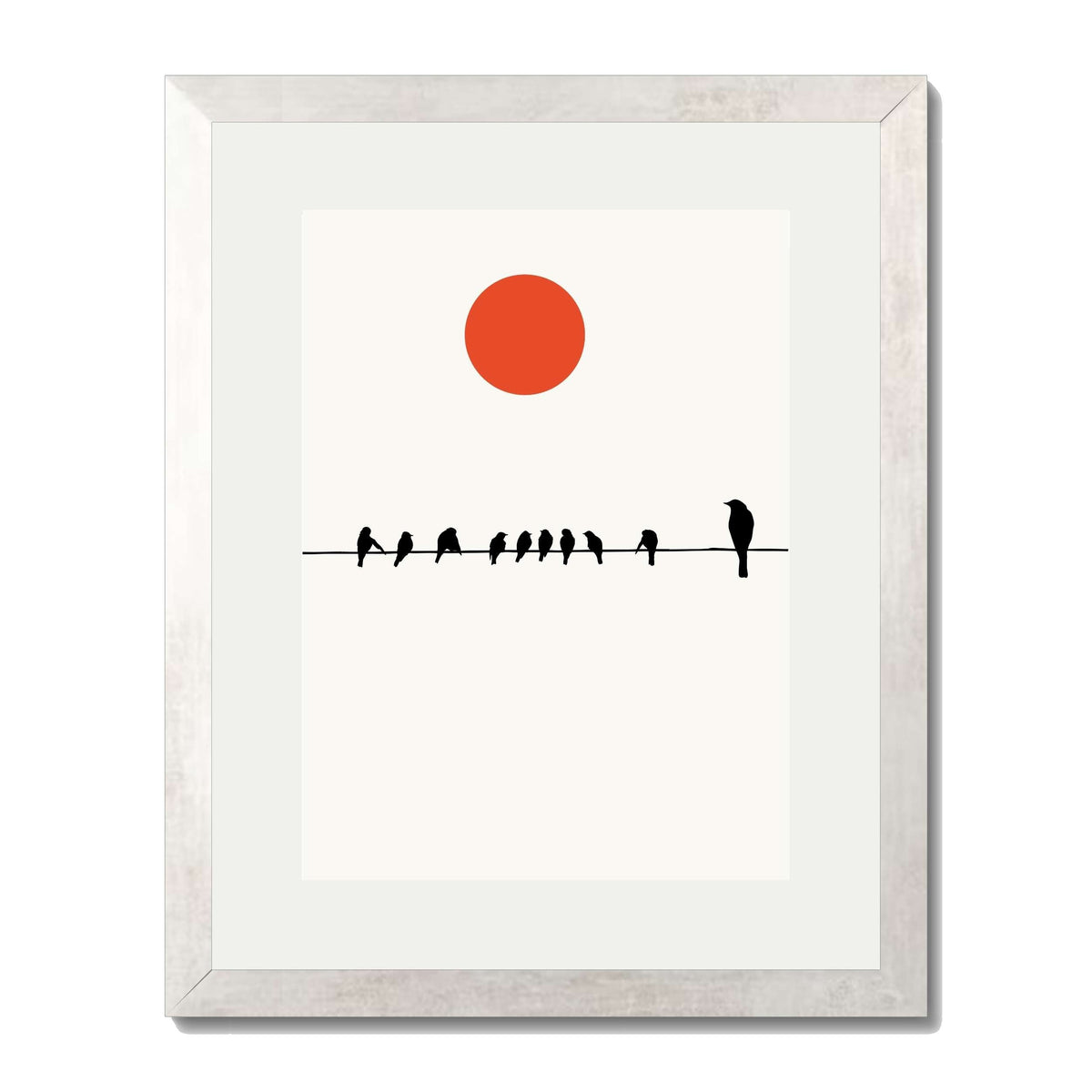 Alderwood Curve Bird Wall Art Print — gallery image 56
