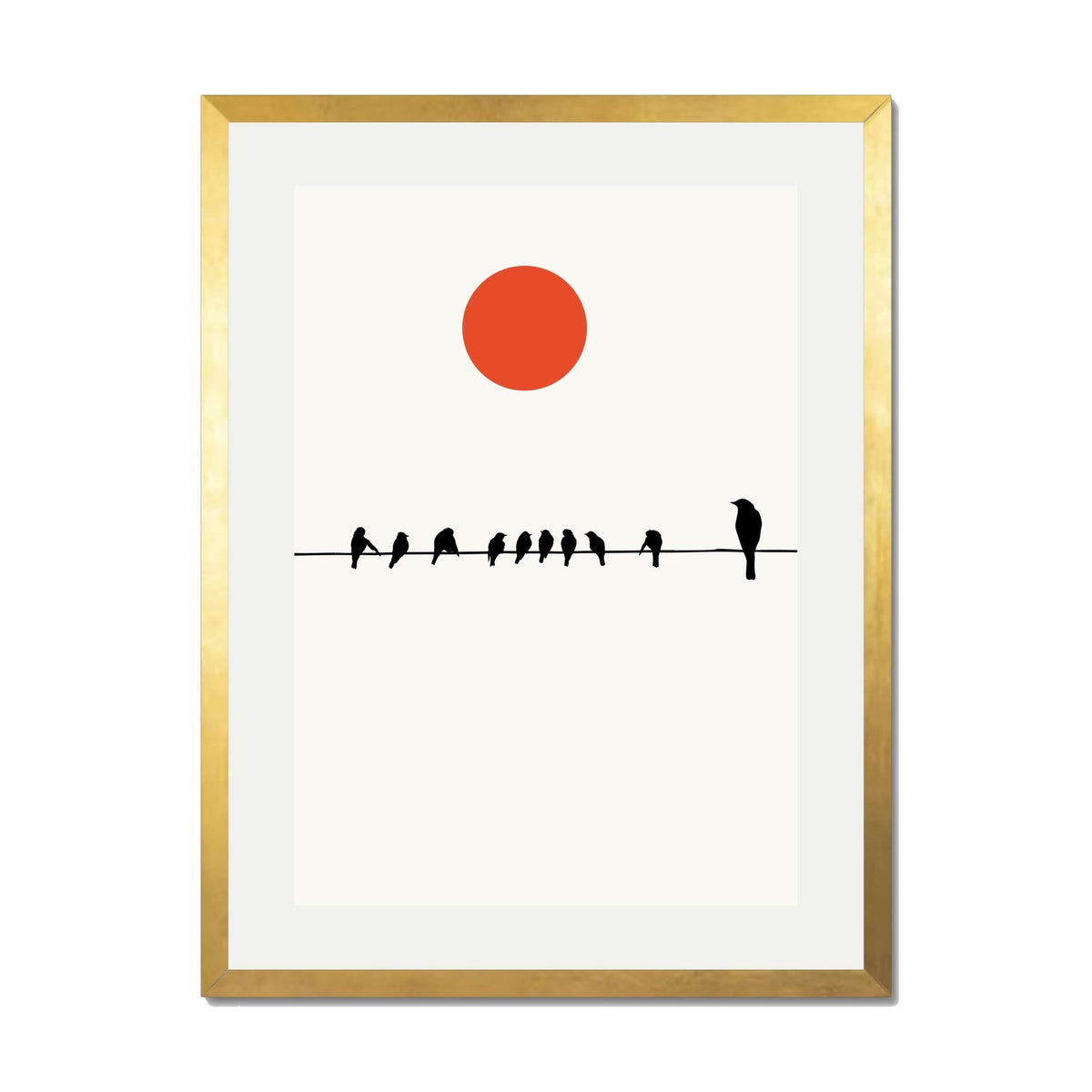 Alderwood Curve Bird Wall Art Print — gallery image 40