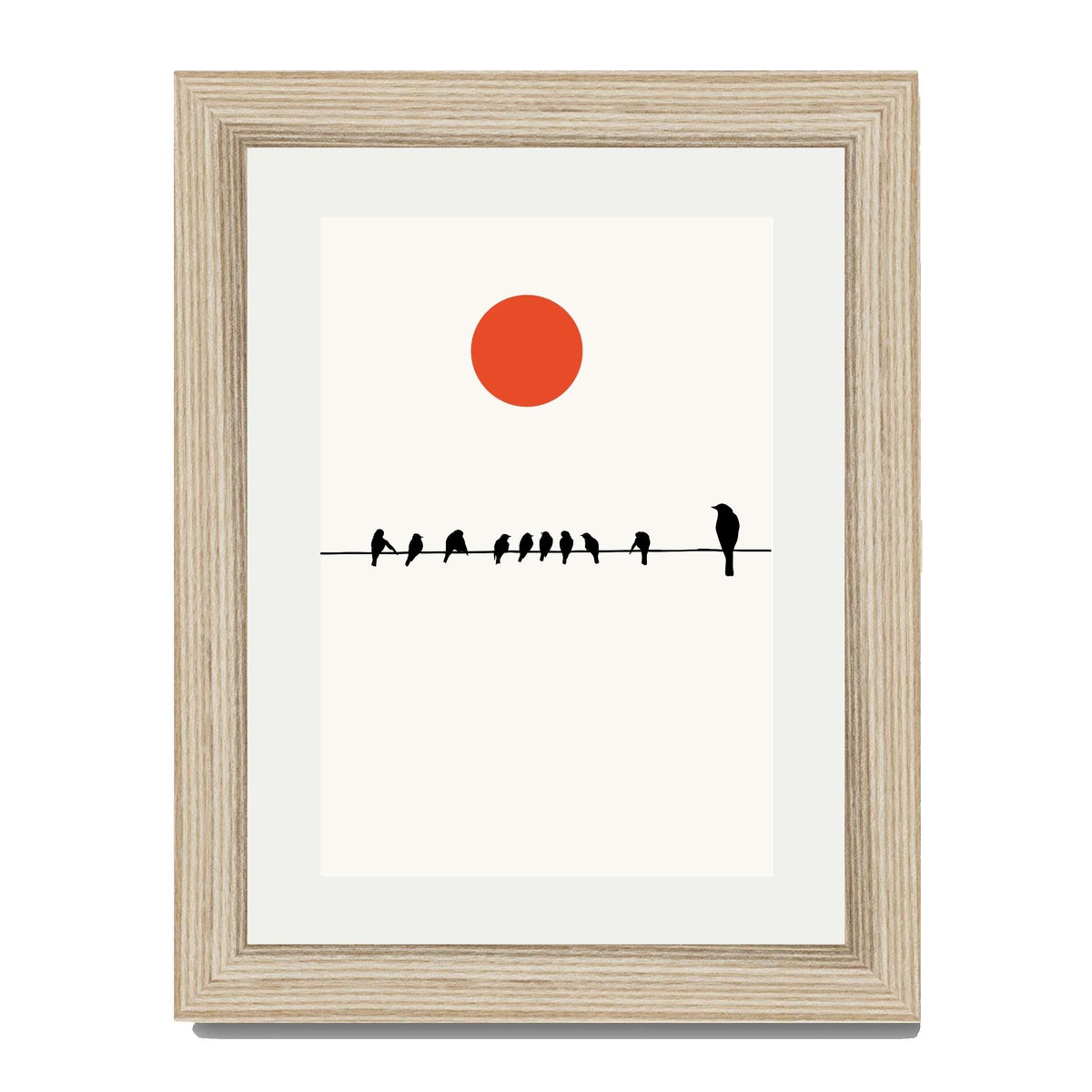 Alderwood Curve Bird Wall Art Print — gallery image 49