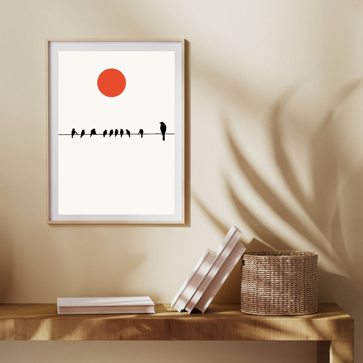 Alderwood Curve Bird Wall Art Print — gallery image 6