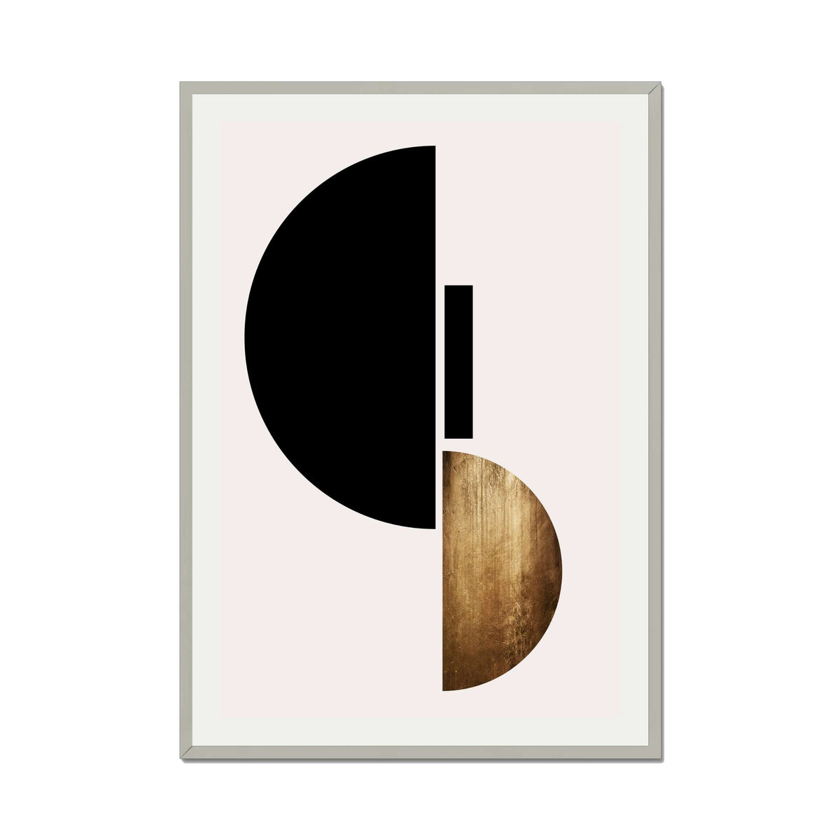 
Briarley Curve Geometric Wall Art Print — photo 58
