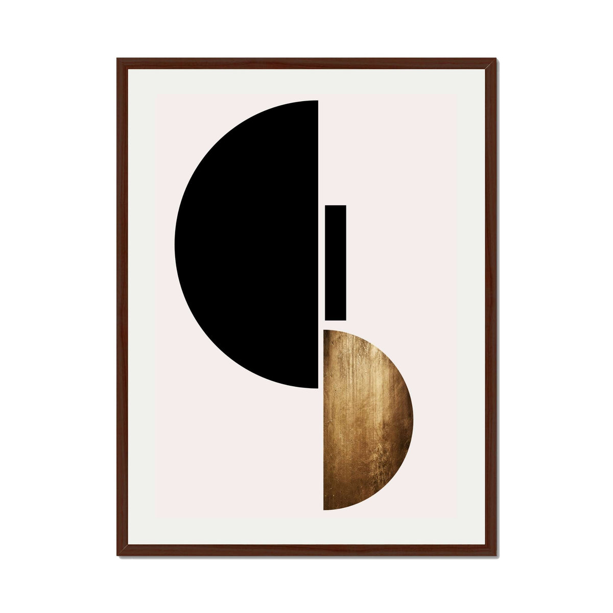 
Briarley Curve Geometric Wall Art Print — photo 49