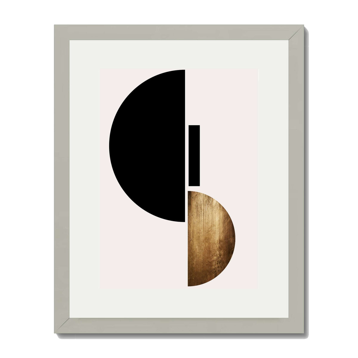 
Briarley Curve Geometric Wall Art Print — photo 55