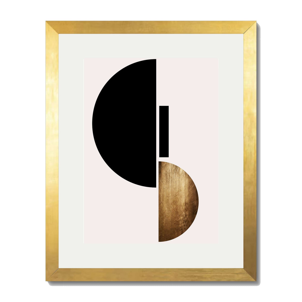 
Briarley Curve Geometric Wall Art Print — photo 53