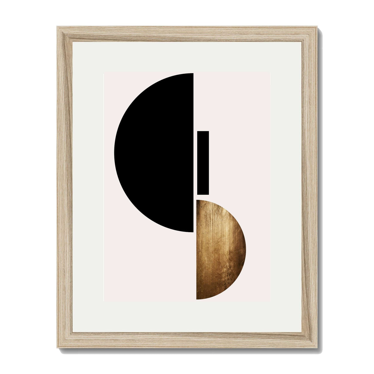 
Briarley Curve Geometric Wall Art Print — photo 59