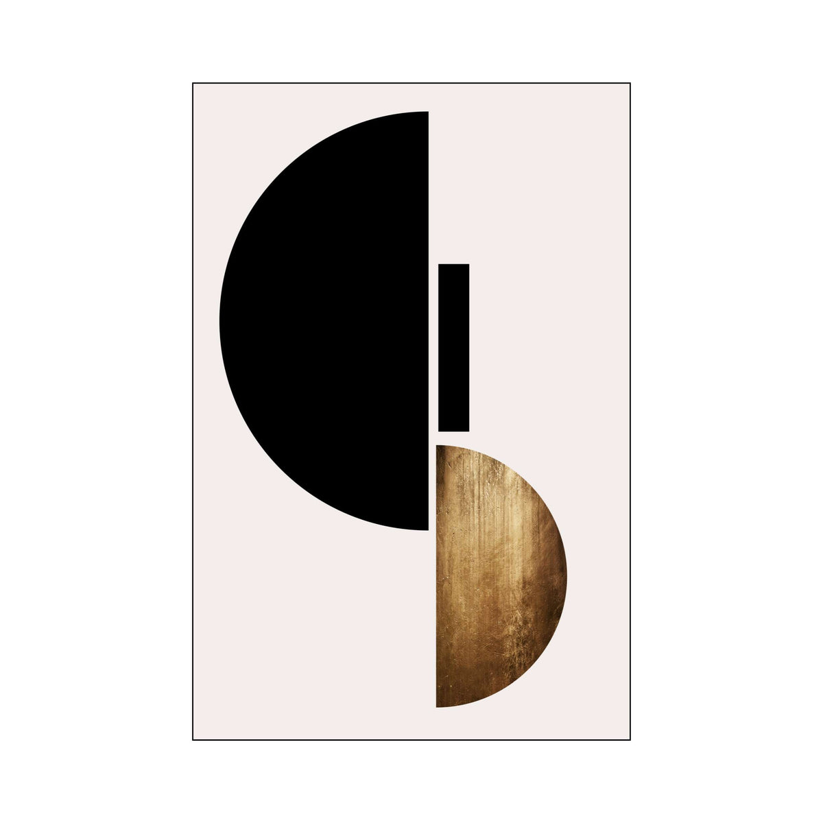 
Briarley Curve Geometric Wall Art Print — photo 66