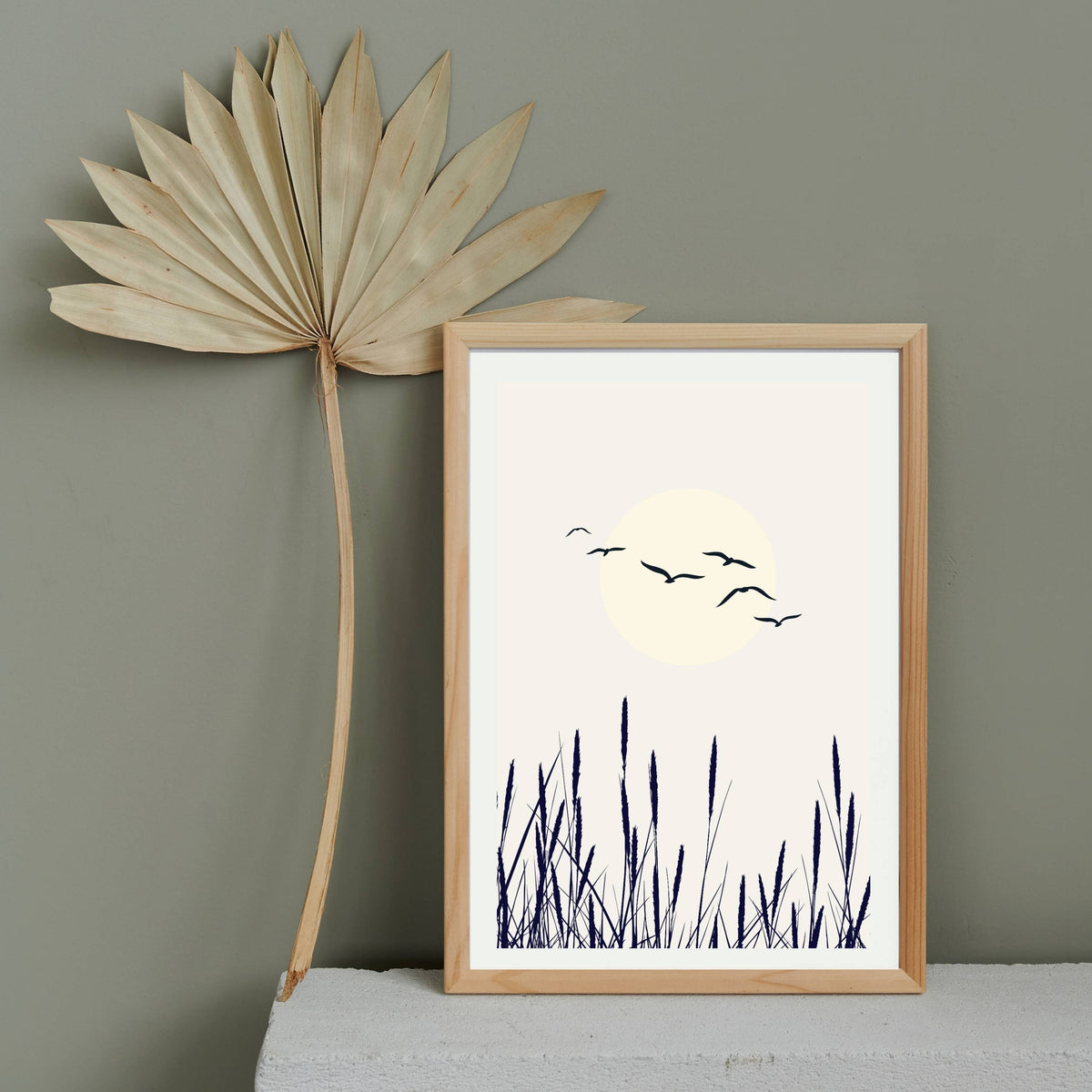 Cranford Curve Bird Wall Art Print — gallery image 7