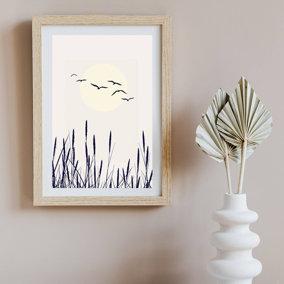 Cranford Curve Bird Wall Art Print — gallery image 4