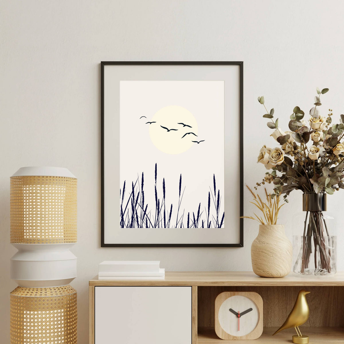 Cranford Curve Bird Wall Art Print — gallery image 11